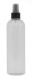 8 Oz Clear Dispensing Bottle with Sprayer